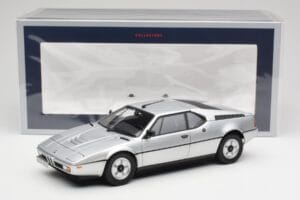BMW M1 Сребрист Металик Norev 1:18 183226 Метал — снимка 8 от 8