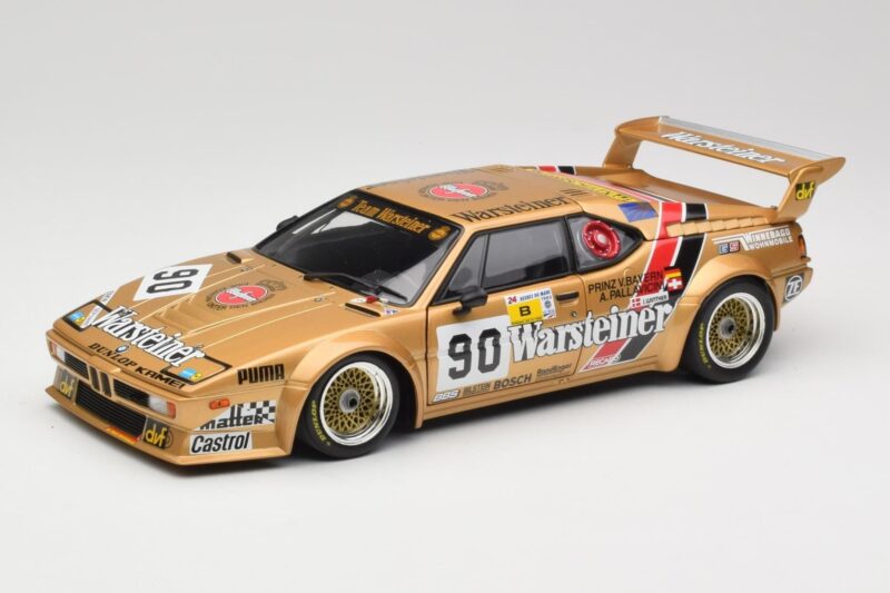 BMW M1 #90 Warsteiner C. Pallavicini / L. von Bayern 24 Hours of Le Mans 1983 Minichamps 1:18 180832990 Метал