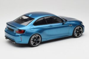 BMW M2 F87 Blue Metallic Minichamps 1:18 155026101 Метал — снимка 2 от 6