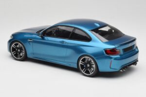 BMW M2 F87 Blue Metallic Minichamps 1:18 155026101 Метал — снимка 5 от 6