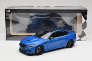 BMW M2 CS F87 Син Металик С Черни Джанти Minichamps 1:18 155021022 Метал — снимка 6 от 6