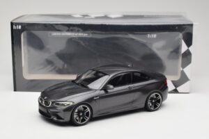 BMW M2 F87 Grey Metallic Minichamps 1:18 155026102 Метал — снимка 6 от 6