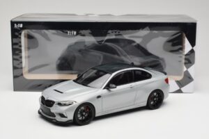 BMW M2 F87 CS Hockenheim Silver Черни Джанти Minichamps 1:18 155021024 Метал — снимка 6 от 6