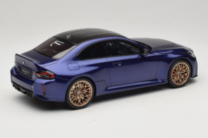 BMW M2 G87 CS Синьо Metallic GT Spirit 1:18 GT552 Смола — снимка 2 от 6