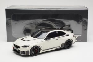 BMW M2 G87 M Performance Бял GT Spirit 1:18 GT476 Смола — снимка 6 от 6
