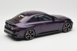 BMW M240i G42 Thundernight Metallic GT Spirit 1:18 GT504 Смола — снимка 2 от 6