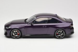 BMW M240i G42 Thundernight Metallic GT Spirit 1:18 GT504 Смола — снимка 3 от 6