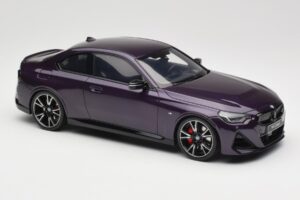 BMW M240i G42 Thundernight Metallic GT Spirit 1:18 GT504 Смола — снимка 4 от 6