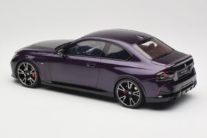 BMW M240i G42 Thundernight Metallic GT Spirit 1:18 GT504 Смола — снимка 5 от 6