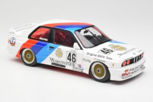 BMW M3 E30 #46 R. Ravaglia / E. Pirro WTCC Calder Park 1987 Minichamps 1:18 180872046-O Метал — снимка 6 от 8