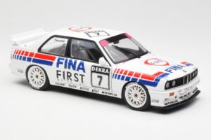 BMW M3 E30 #7 Fina J. Cecotto DTM 1992 AUTOart 1:18 89246 Метал — снимка 5 от 7