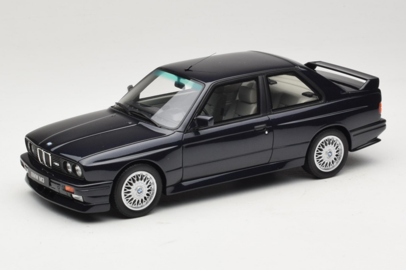 BMW M3 E30 Europameister Macau Blue Otto 1:18 OT1216 Метал