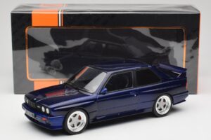 BMW M3 E30 Macau Blue IXO 1:18 18CMC122 Метал — снимка 6 от 6