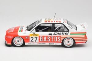 BMW M3 E30 #27 Bigazzi Team S. Soper / A. Hahne 4th Place 24 Hours of Spa 1990 Minichamps 1:18 155902027 Метал — снимка 3 от 6