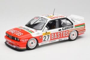 BMW M3 E30 #27 Bigazzi Team S. Soper / A. Hahne 4th Place 24 Hours of Spa 1990 Minichamps 1:18 155902027 Метал