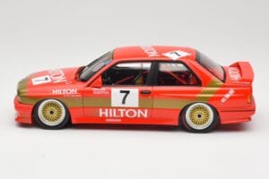 BMW M3 E30 #7 D. Quester 2nd Place Guia Race Macau 1987 Minichamps 1:18 155872007 Метал — снимка 3 от 6