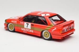 BMW M3 E30 #7 D. Quester 2nd Place Guia Race Macau 1987 Minichamps 1:18 155872007 Метал — снимка 5 от 6