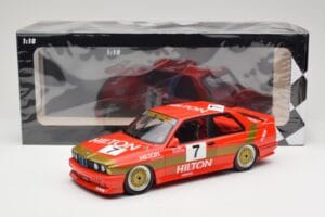 BMW M3 E30 #7 D. Quester 2nd Place Guia Race Macau 1987 Minichamps 1:18 155872007 Метал — снимка 6 от 6