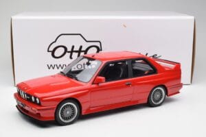 BMW M3 E30 Sport Evolution Червен Otto 1:12 G033 Смола — снимка 6 от 6