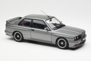 BMW M3 E30 Sport Evolution Cecotto Сив AUTOart 1:18 70567 Метал — снимка 6 от 8