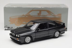 BMW M3 E30 Black Metallic Minichamps 1:18 180020306 Метал — снимка 8 от 8