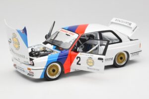 BMW M3 E30 #2 Warsteiner E. van de Poele DTM Champion 1987 Minichamps 1:18 80430396026-O Метал — снимка 2 от 8