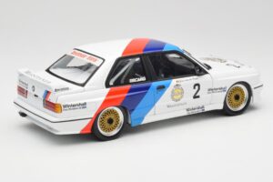 BMW M3 E30 #2 Warsteiner E. van de Poele DTM Champion 1987 Minichamps 1:18 80430396026-O Метал — снимка 3 от 8
