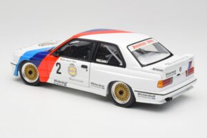 BMW M3 E30 #2 Warsteiner E. van de Poele DTM Champion 1987 Minichamps 1:18 80430396026-O Метал — снимка 7 от 8