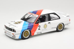 BMW M3 E30 Zackspeed #2 E. van de Poele Champion DTM 1987 Minichamps 1:18 155872002 Метал