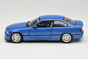 BMW M3 E36 Blue Metallic UT Models 1:18 20467 Метал — снимка 4 от 8
