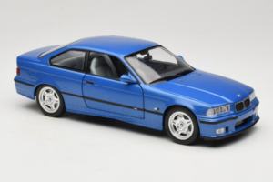 BMW M3 E36 Blue Metallic UT Models 1:18 20467 Метал — снимка 6 от 8