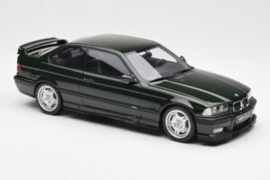 BMW M3 E36 GT British Racing Зелен Otto 1:18 OT098 Смола — снимка 4 от 6