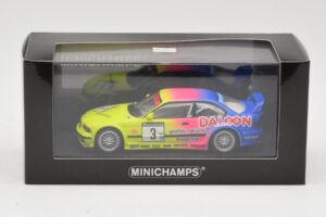 BMW M3 E36 GTR #3 K. Nissen DTM Zolder 1993 Minichamps 1:43 430932381 Метал — снимка 4 от 4