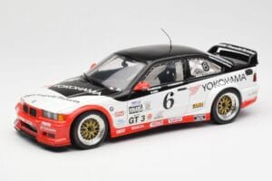 BMW M3 E36 GTR #0 B. Auberlen / M. Simo / P. Cunningham Daytona 24 Hours 1998 UT Models 1:18 39816 Метал