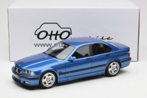 BMW M3 E36 Седан Синьо Otto 1:18 OT1082 Смола — снимка 6 от 6