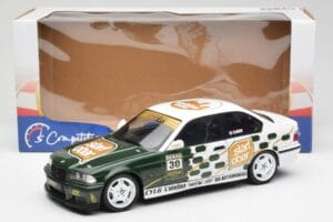 BMW M3 E36 Strafo Tic Tac Бял Solido 1:18 S1803906 Метал — снимка 8 от 8