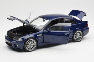BMW M3 E46 Син Kyosho 1:18 08503BL Метал — снимка 2 от 8