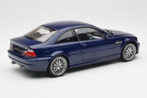 BMW M3 E46 Син Kyosho 1:18 08503BL Метал — снимка 3 от 8