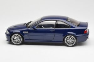 BMW M3 E46 Син Kyosho 1:18 08503BL Метал — снимка 4 от 8