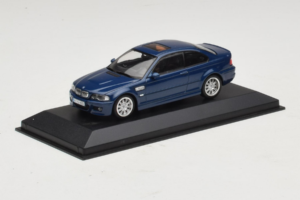 BMW M3 E46 Синьо Minichamps 1:43 BMW014 Метал — снимка 2 от 4