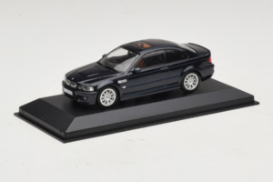 BMW M3 E46 Тъмносин Minichamps 1:43 80420009763-R1 Метал — снимка 2 от 4