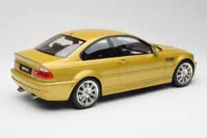 BMW M3 E46 Phoenix Жълт Otto 1:12 G025 Смола — снимка 2 от 6