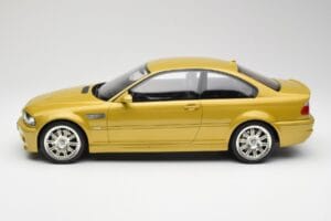 BMW M3 E46 Phoenix Жълт Otto 1:12 G025 Смола — снимка 3 от 6