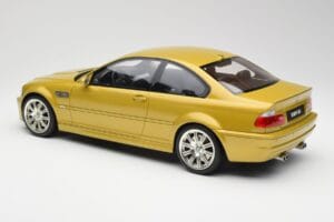 BMW M3 E46 Phoenix Жълт Otto 1:12 G025 Смола — снимка 5 от 6