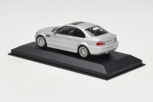 BMW M3 E46 Сребрист Minichamps 1:43 BMW013 Метал — снимка 3 от 4