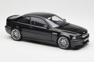 BMW M3 E46 CSL Черен Kyosho 1:18 80430302736 Метал — снимка 6 от 8