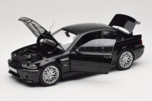 BMW M3 E46 CSL Sapphire Black Norev 1:18 183017 Метал — снимка 2 от 8