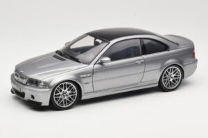 BMW M3 E46 CSL Сребрист Kyosho 1:18 08506S Метал