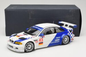 BMW M3 E46 GTR #24 D. Muller / J. Muller / H.-J. Stuck ALMS 2001 Minichamps 1:18 80430139184 Метал — снимка 8 от 8