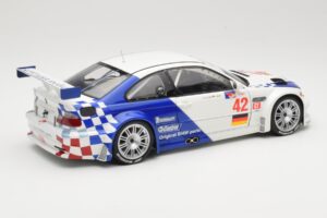 BMW M3 E46 GTR #42 J. Muller / J.J. Lehto ALMS 2001 Minichamps 1:18 80430139183 Метал — снимка 3 от 8